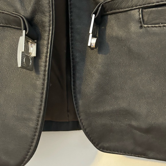 Black Leather Jacket - Picture 8 of 9